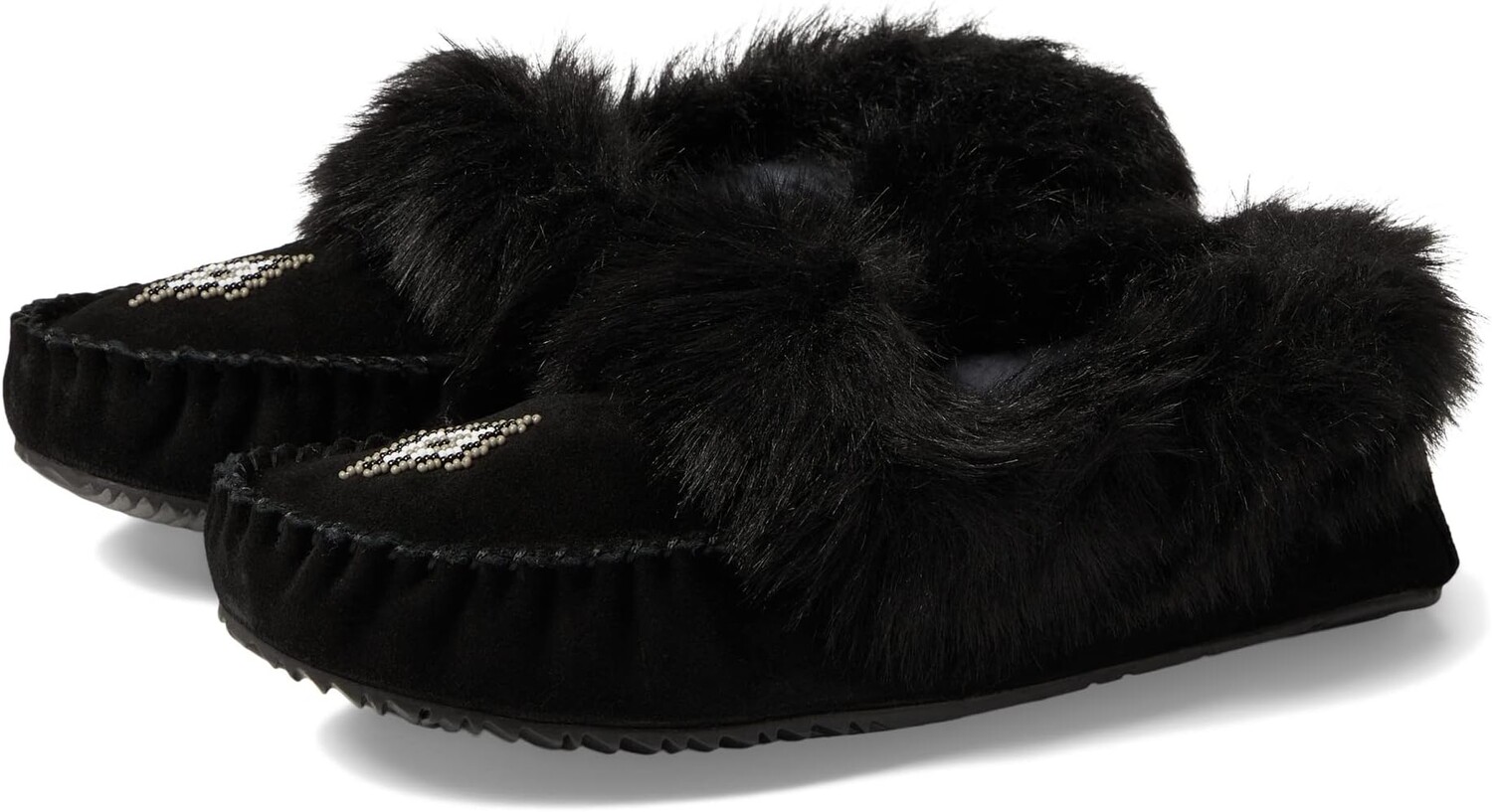 

Тапочки Manitobah Mukluks Street Moccasin, цвет Black/Noir Suede 2