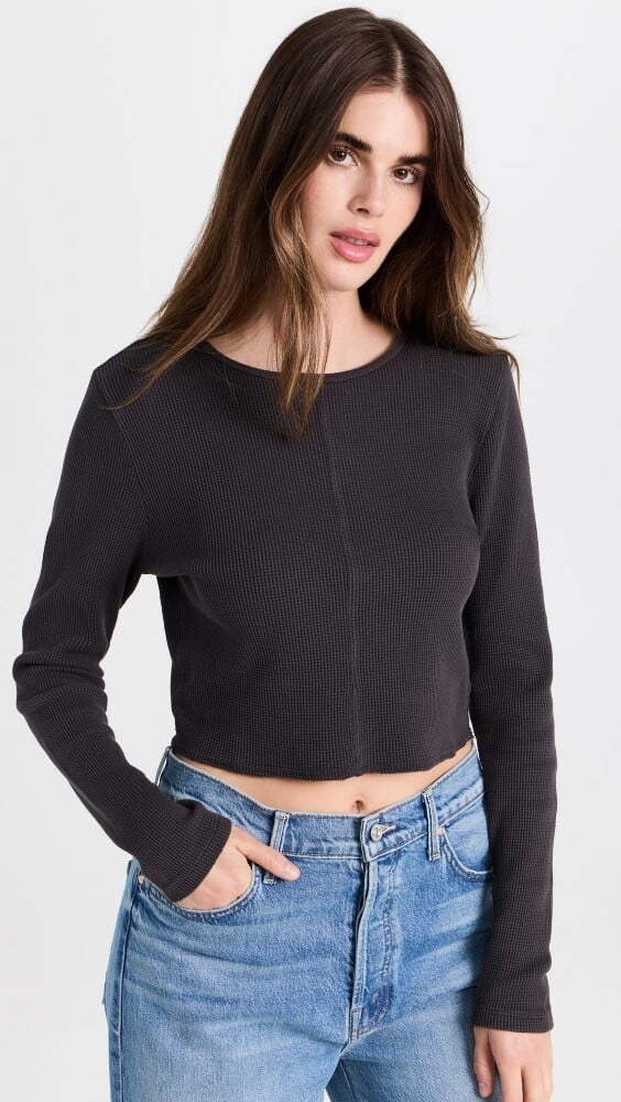 

Футболка Madewell Waffle Long Sleeve