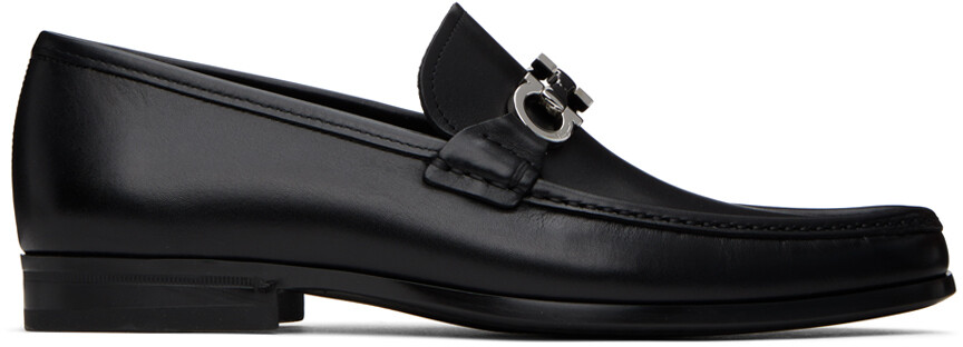 

Черные лоферы Криса Ferragamo