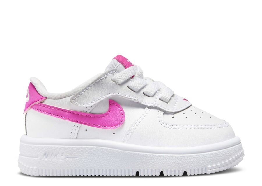 

Кроссовки Nike Force 1 Low EasyOn TD, цвет White Laser Fuchsia
