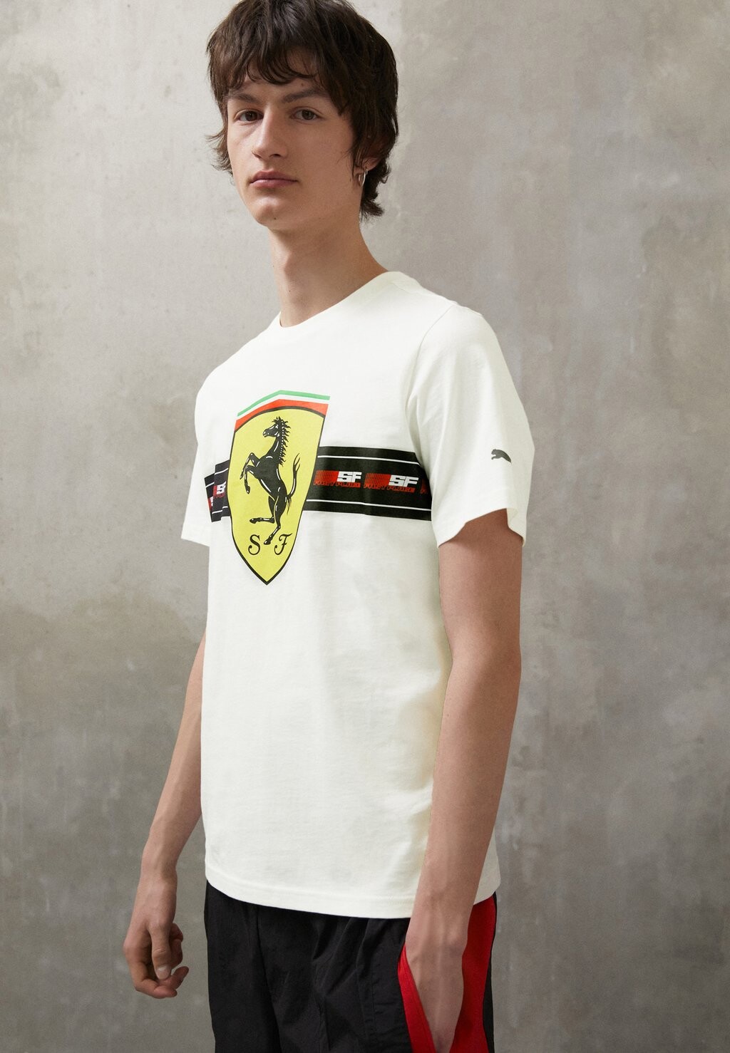 

Футболка с принтом Puma, белый