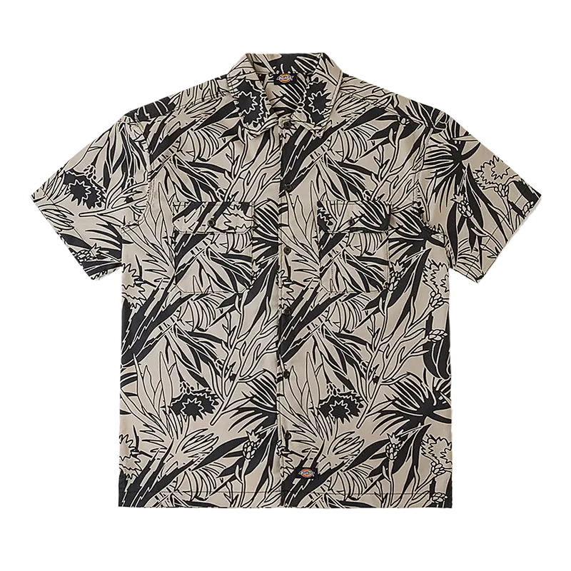 

Мужская рубашка Dickies, цвет Black full print