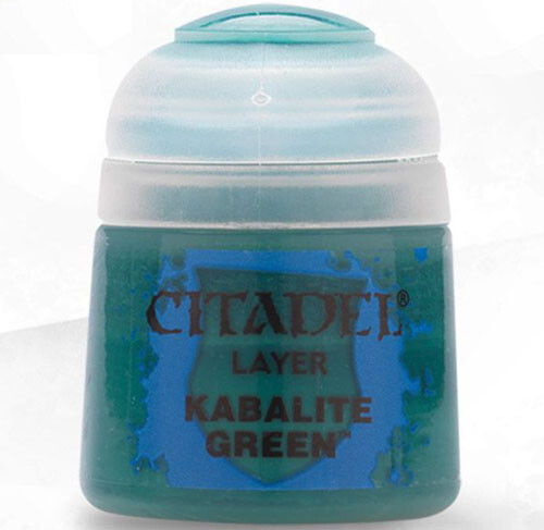 

Миниатюра Games Workshop Citadel Layer Paint: Kabalite Green (12ml)