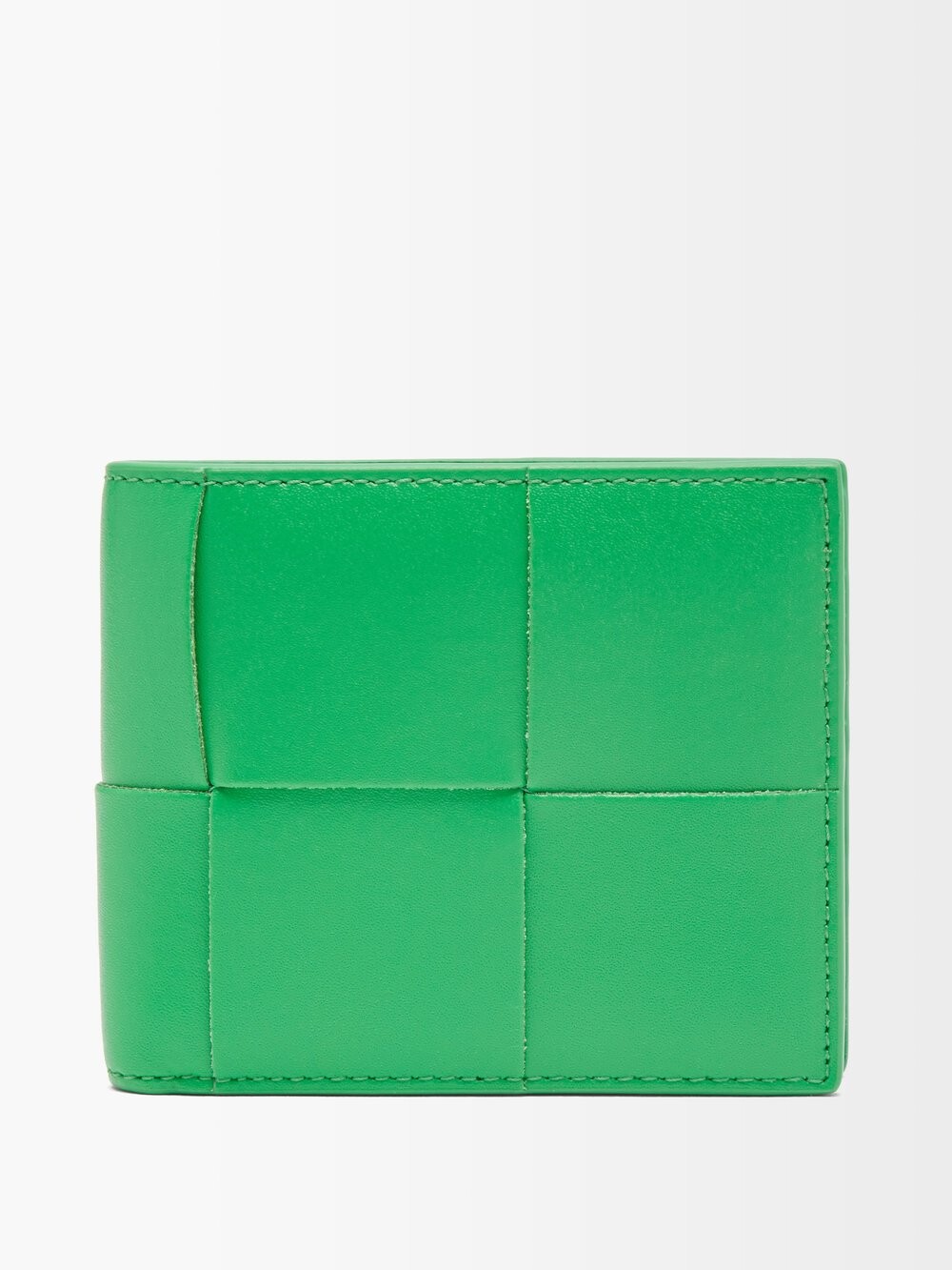 

Складной кошелек urban intrecciato из кожи Bottega Veneta, зеленый