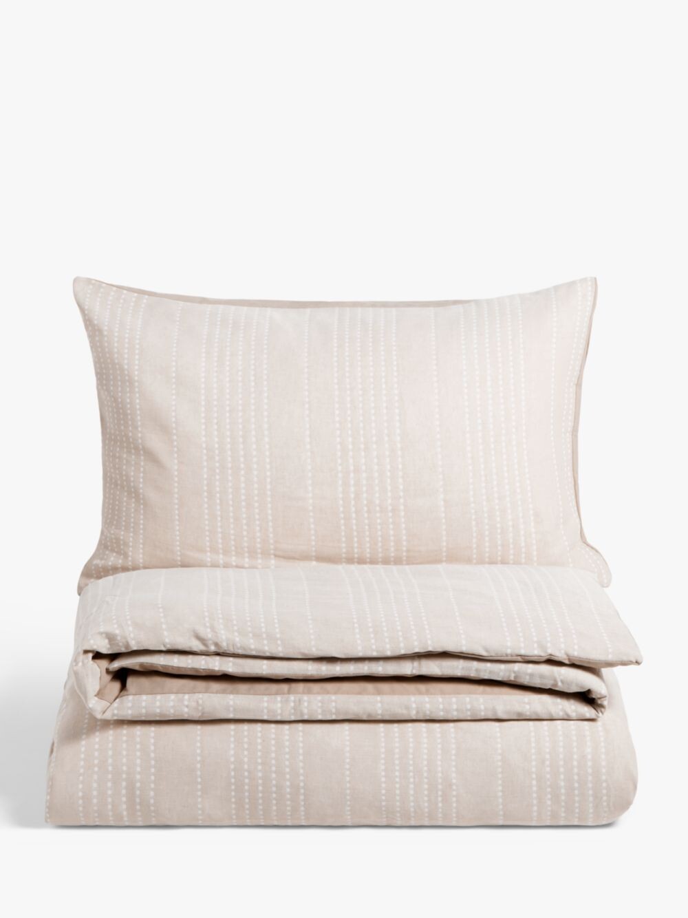 

Комплект пододеяльников John Lewis Eiro Stripe, натуральный