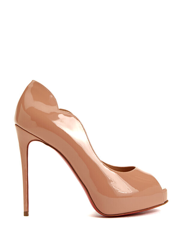 

Туфли из лакированной кожи hot chick alta телесного цвета Christian Louboutin