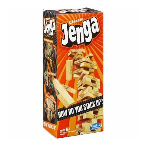 Настольная игра Jenga Hasbro настольная игра jenga orange