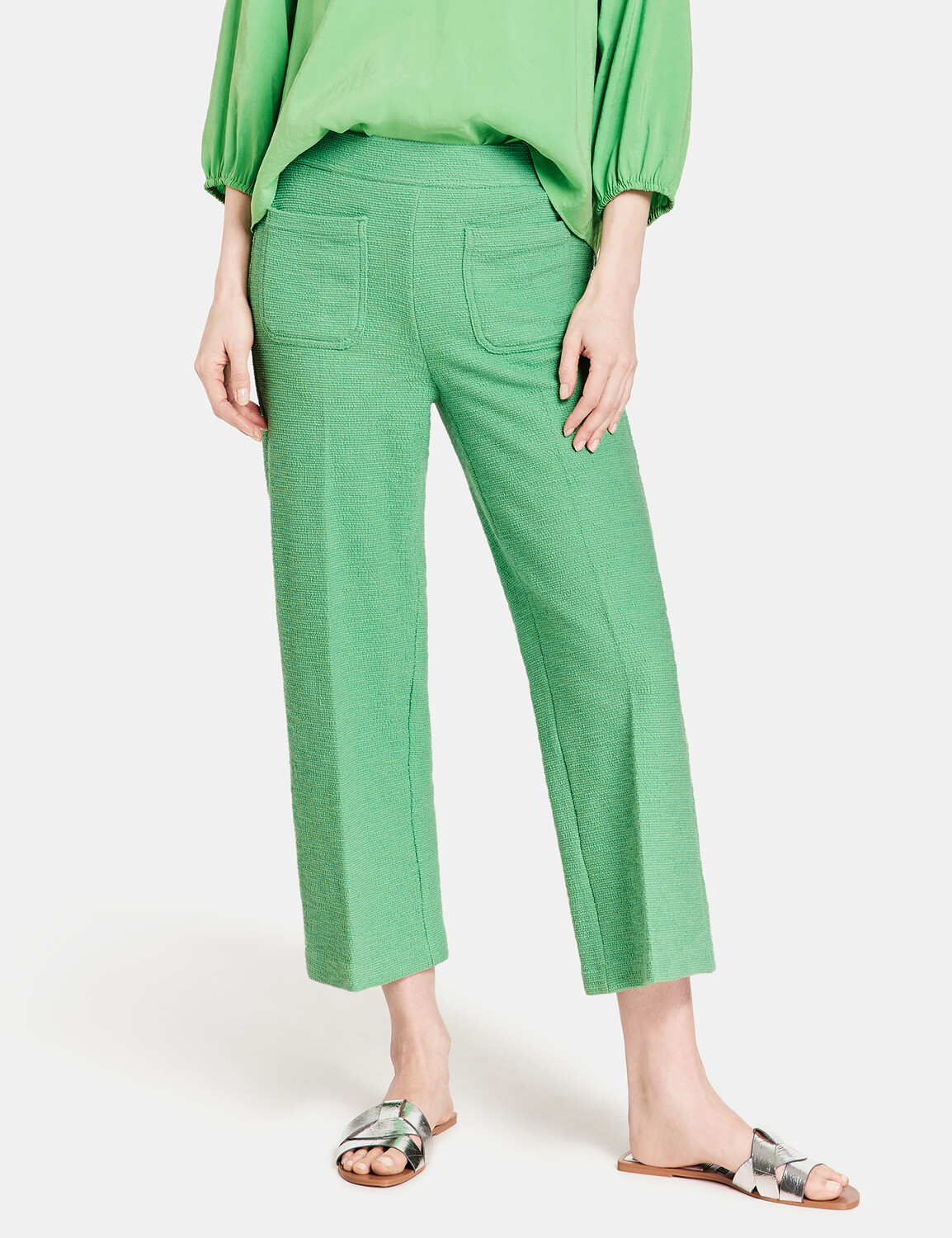 

Брюки Gerry Weber Hose Freizeit verkürzt, цвет Bright Apple