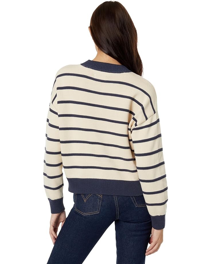 

Свитер Toad&Co Bianca II Crew Sweater, цвет True Navy Stripe