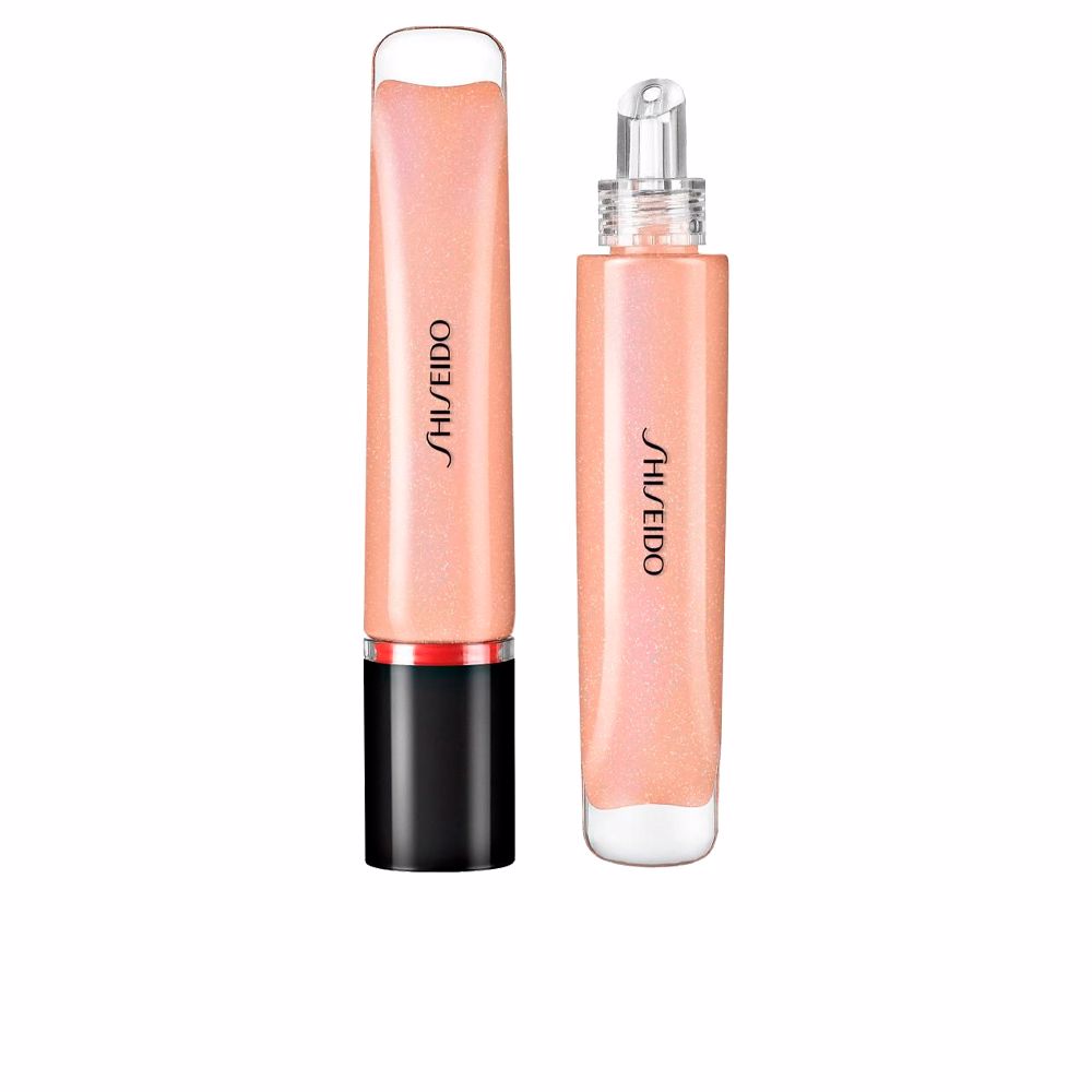 Блеск для губ Shimmer gel gloss Shiseido, 9 мл, 02-toki nude мерцающий гель блеск no 02 toki nude 9 мл shiseido