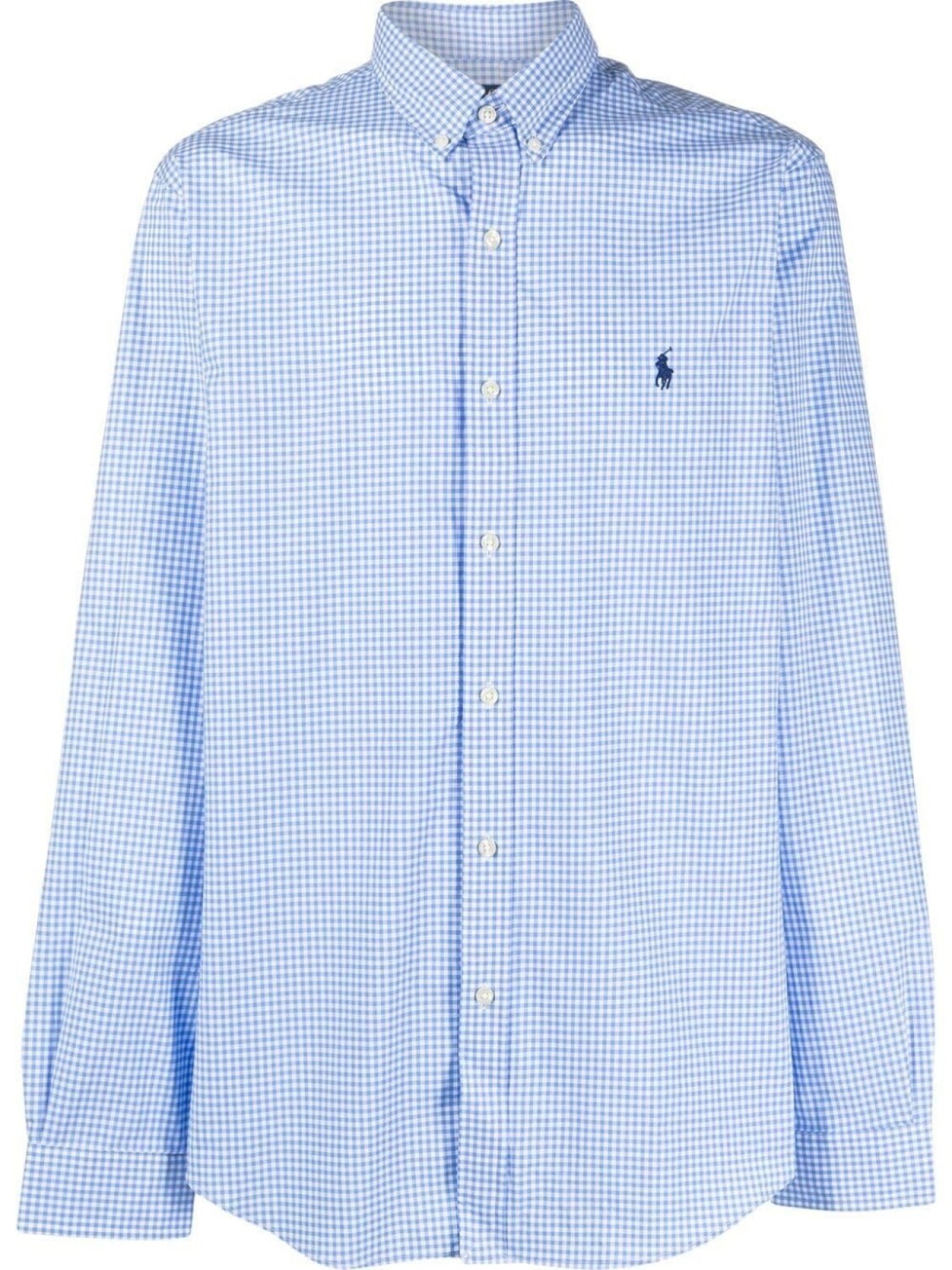 

Polo Ralph Lauren рубашка Polo Pony в клетку гингем, синий