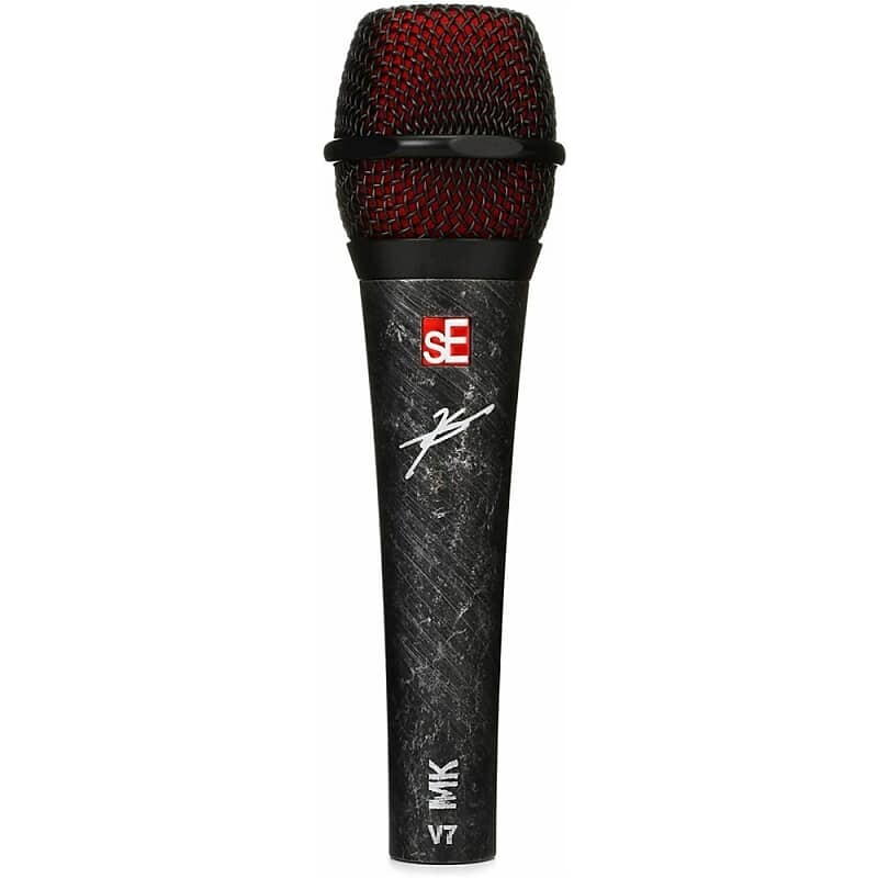 Вокальный микрофон sE Electronics V7-MK Myles Kennedy Signature Handheld Supercardioid Dynamic Microphone микрофон se electronics v7 mk myles kennedy signature handheld supercardioid dynamic microphone