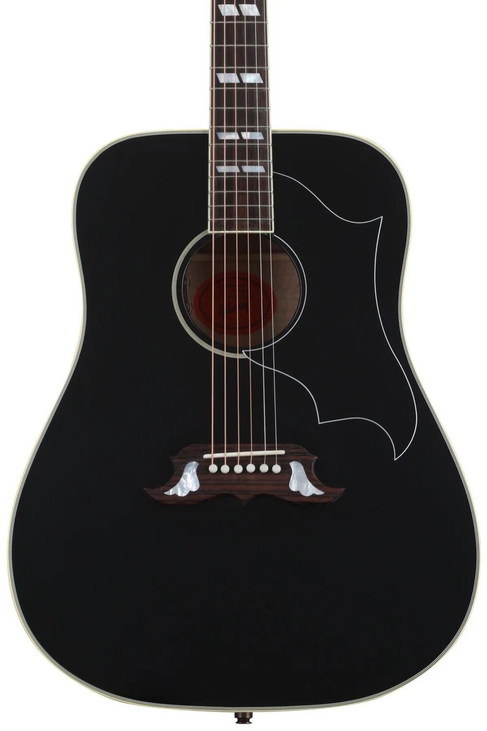 

Акустически-электрическая гитара Gibson Elvis Dove - черное дерево