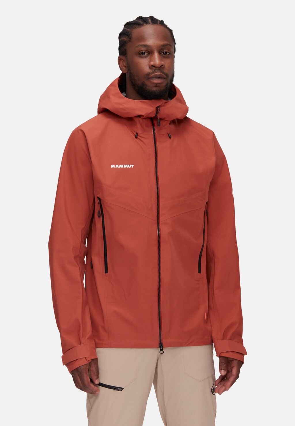 

Куртка Hardshell CRATER HOODED JACKET MEN Mammut, цвет brick