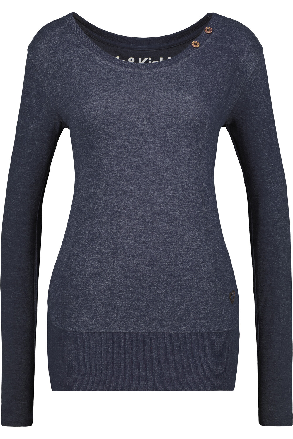 

Лонгслив alife and kickin, Langarmshirt, Shirt, Pullover ConnyAK A, цвет marine melange