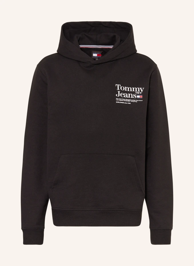 

Толстовка с капюшоном Tommy Jeans, черный