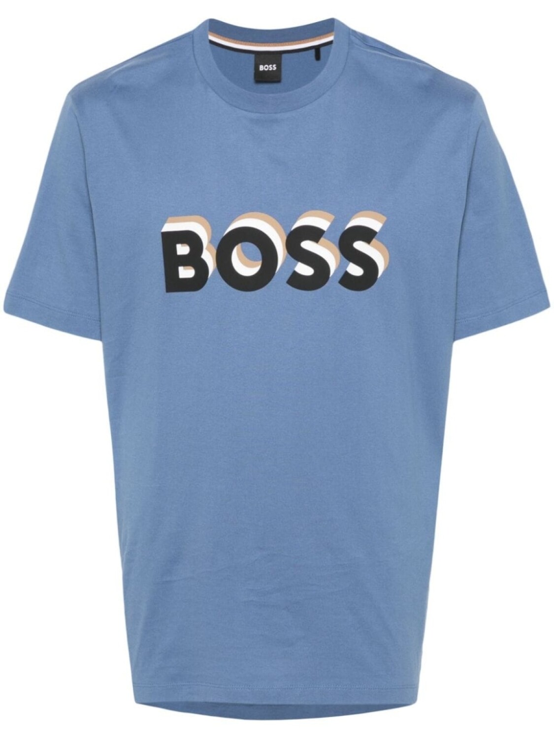 

BOSS футболка с логотипом, синий