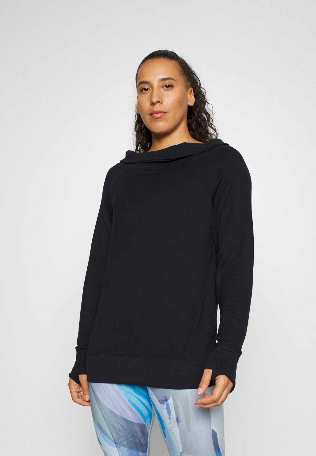 

Толстовка на молнии Athleta, черный