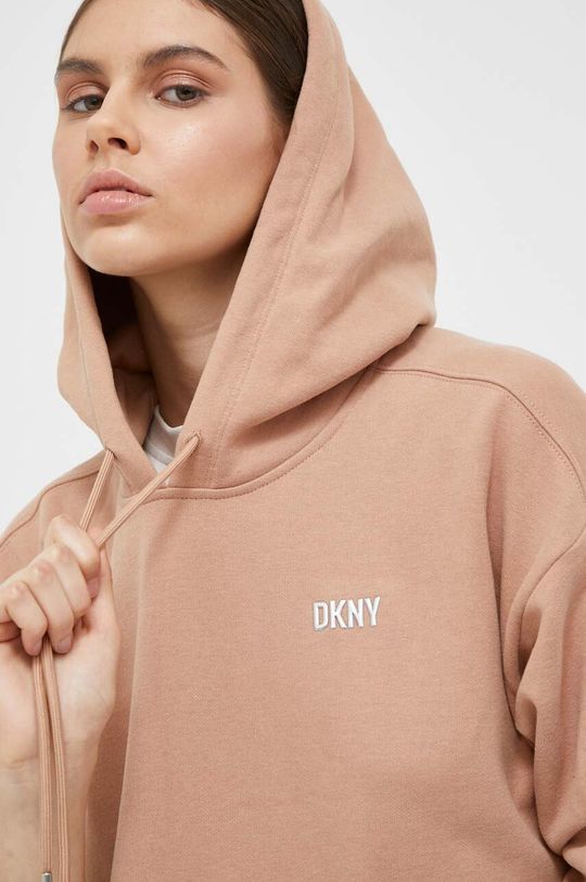 Толстовка Dangy DKNY, коричневый худи dkny размер s серый
