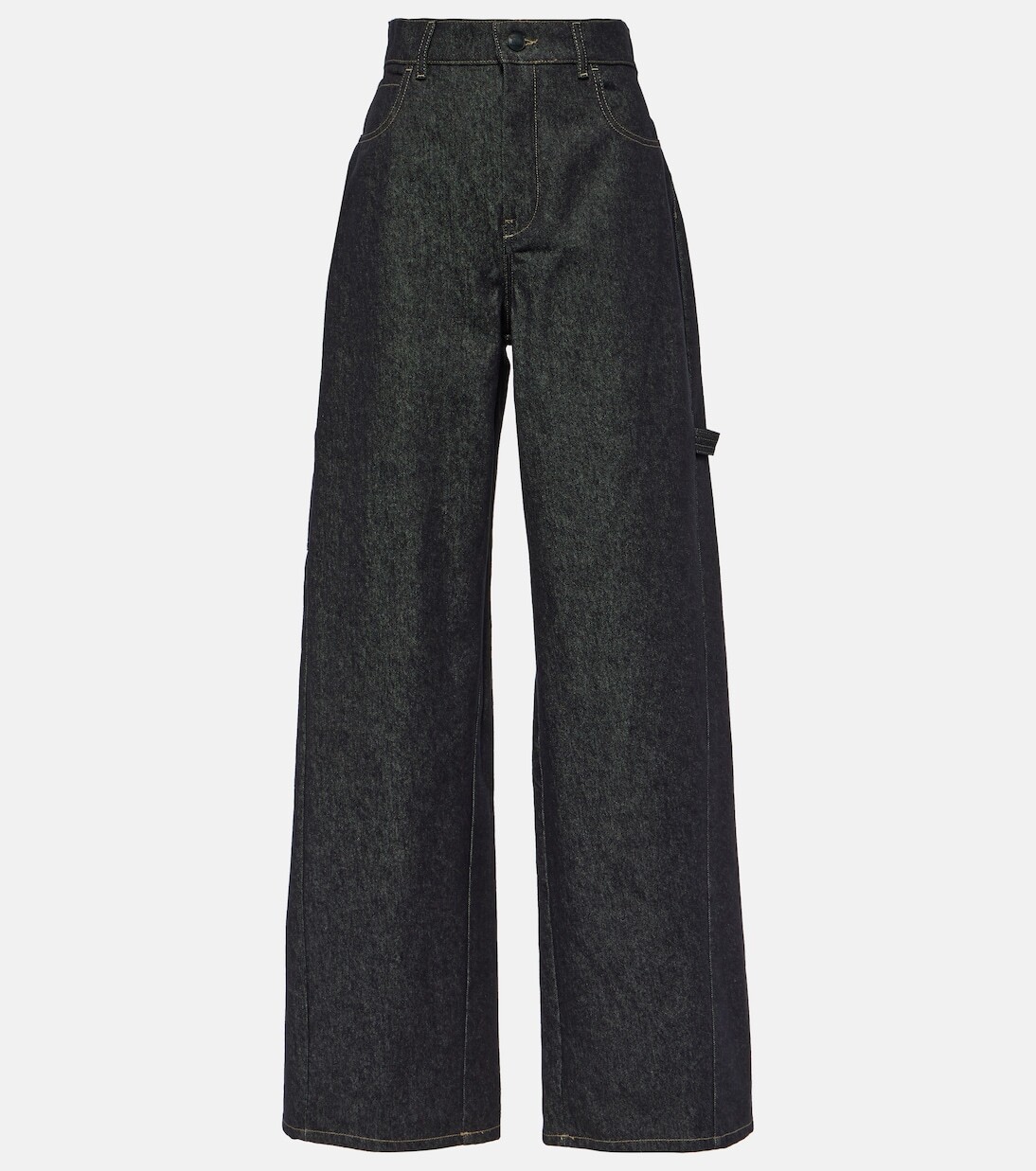 

Джинсы широкого кроя с завышенной талией Centro Max Mara, синий