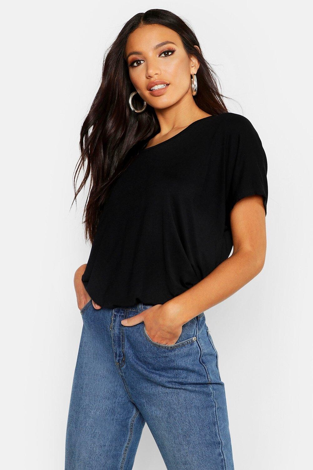 

Базовая футболка Boohoo, черный