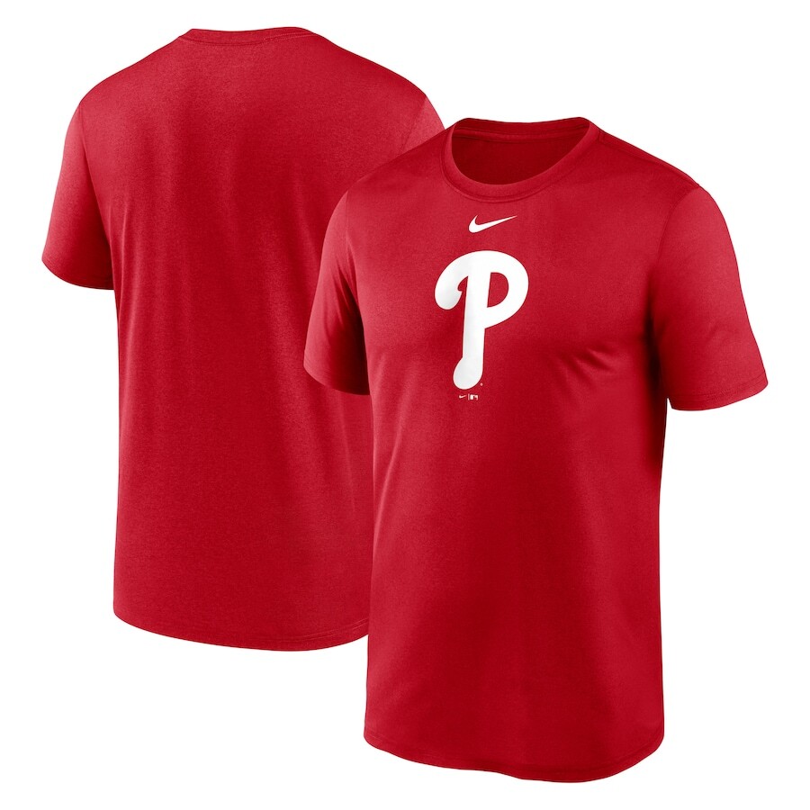 

Футболка с коротким рукавом Nike Philadelphia Phillies, красный