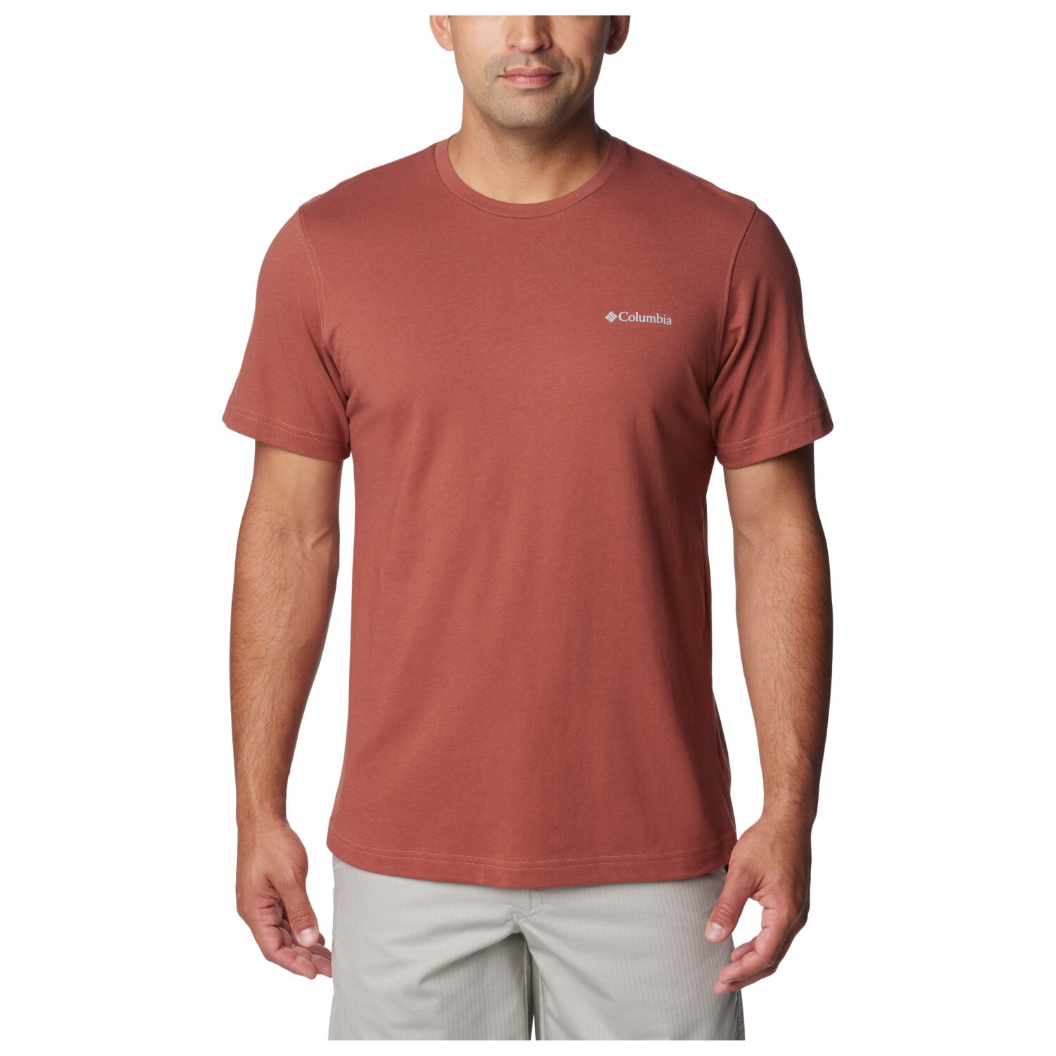 

Функциональная рубашка Columbia Thistletown Hills Short Sleeve, цвет Auburn Heather