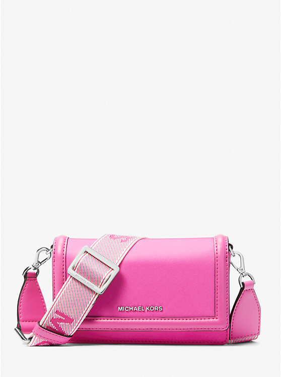 

Маленькая нейлоновая сумка через плечо для смартфона Jet Set Michael Kors, красный
