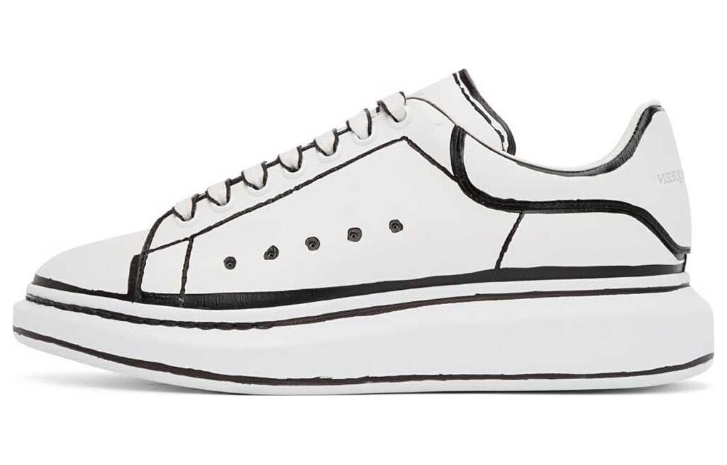 

Alexander McQueen Oversized Белый Черный Контур