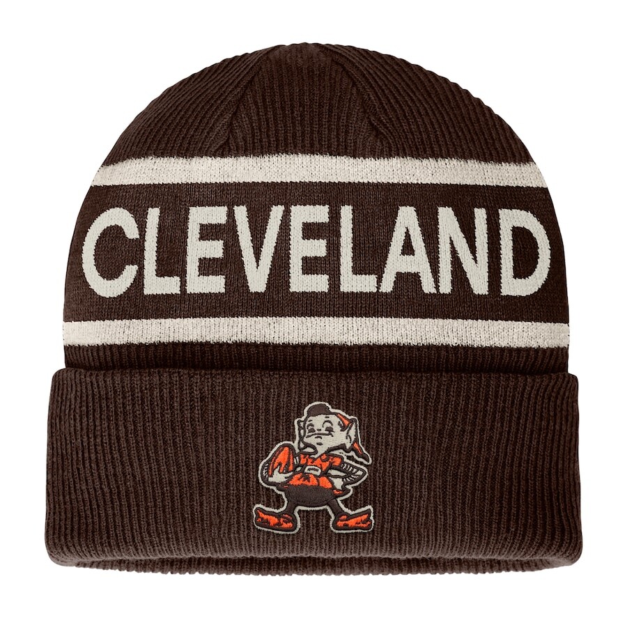 

Шапка Fanatics Branded Cleveland Browns, коричневый
