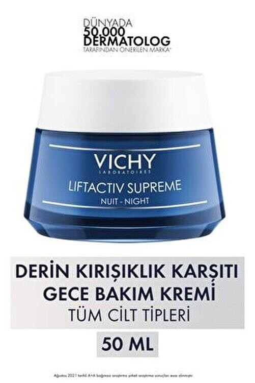 

Vichy Liftactiv Supreme ночной крем против морщин и укрепляющий 50 мл