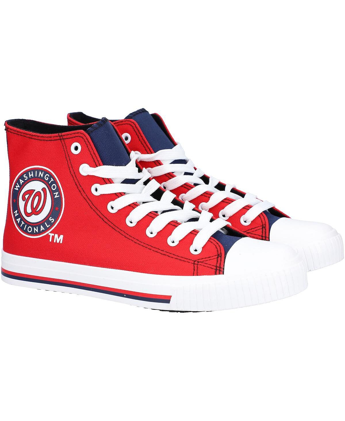 

Мужские высокие кроссовки из парусины Washington Nationals FOCO