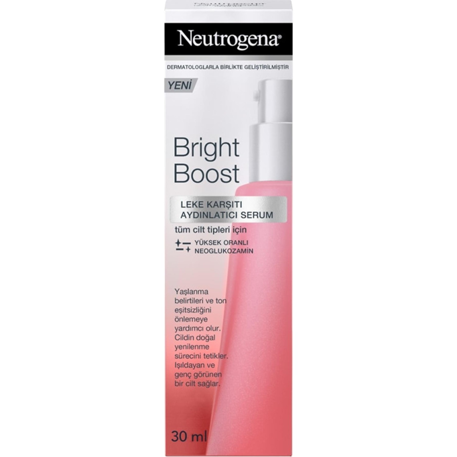 Сыворотка осветляющая Neutrogena Bright Boost против несовершенств, 30 мл