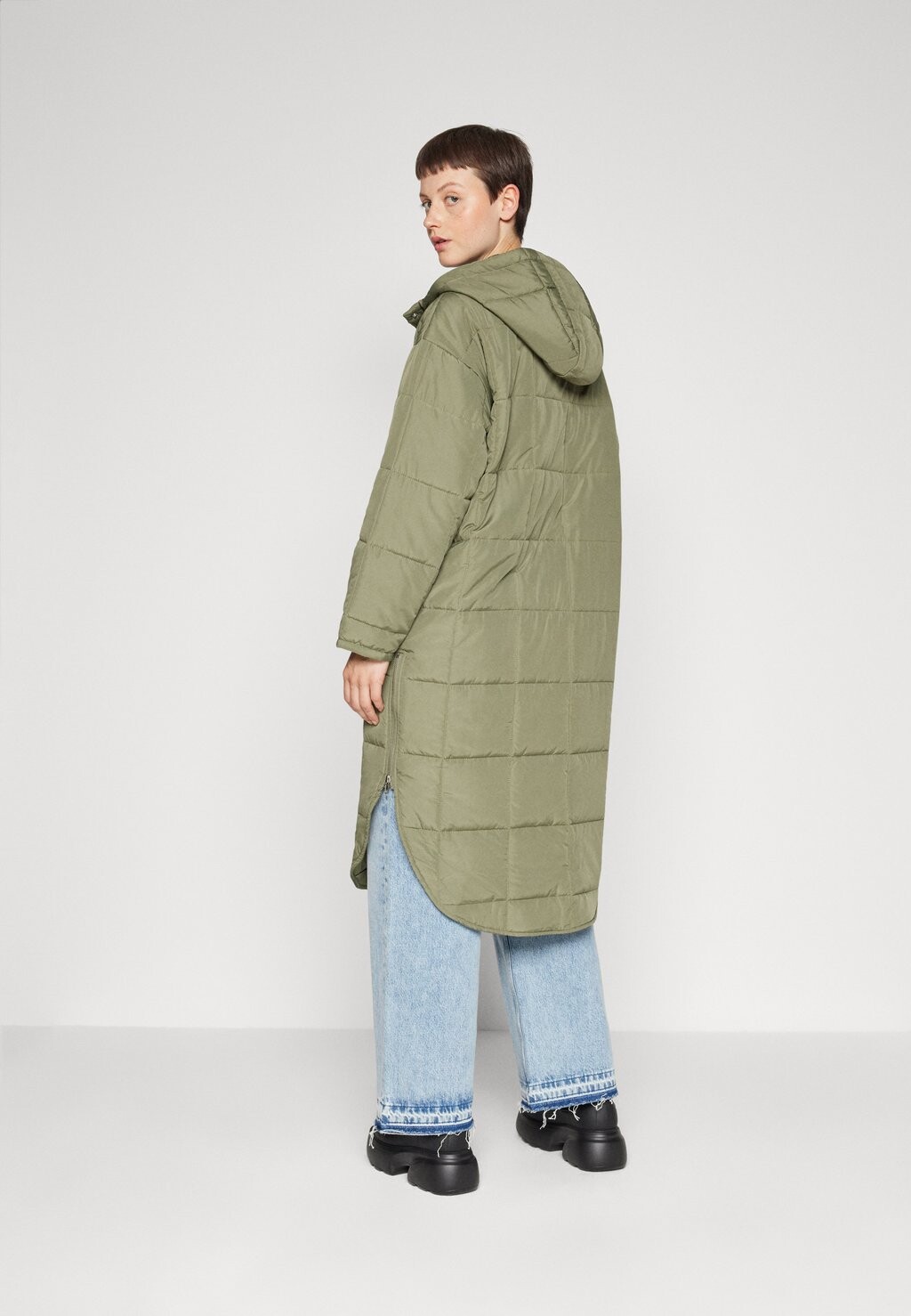 

Куртка зимняя MSCH Copenhagen PETULLA DEYA LONG JACKET, цвет four leaf clove