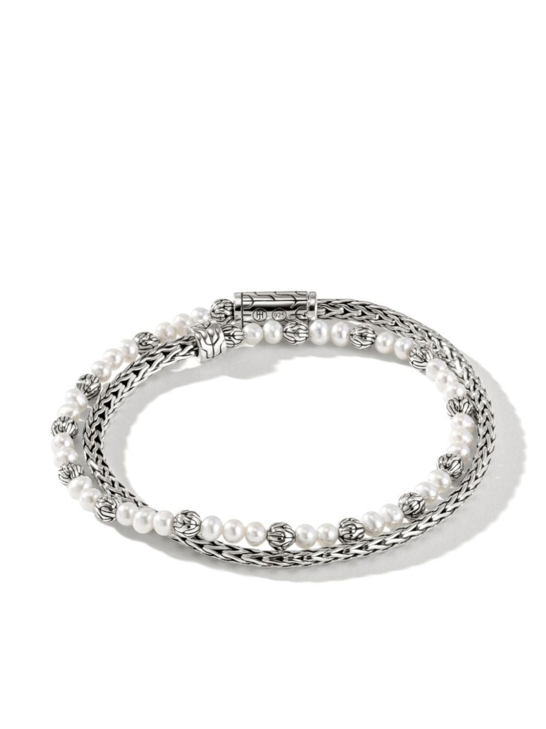 

Серебряный браслет Classic Chain с жемчугом (3.5 мм) John Hardy