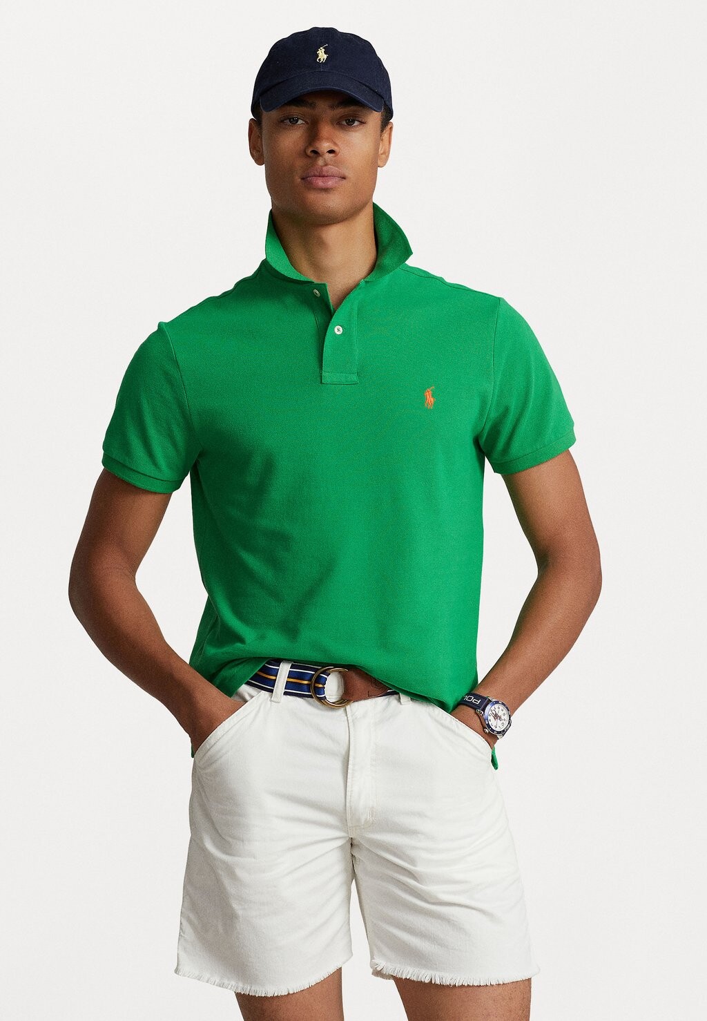 

Поло КОРОТКИЙ РУКАВ Polo Ralph Lauren, преппи-зеленый
