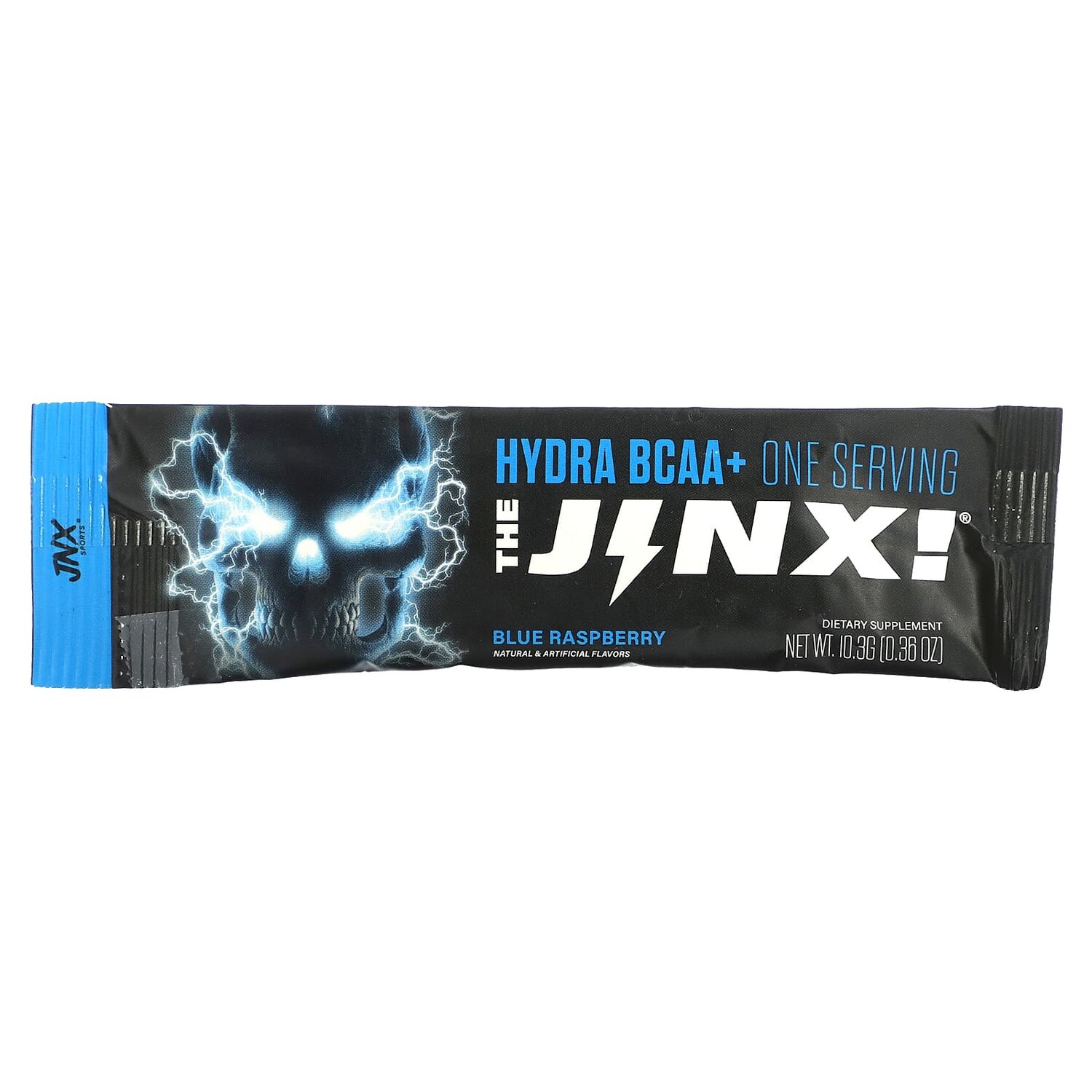 

The Jinx, Hydra BCAA +, голубая малина, 1 шт., 10,3 г (0,36 унции), JNX Sports