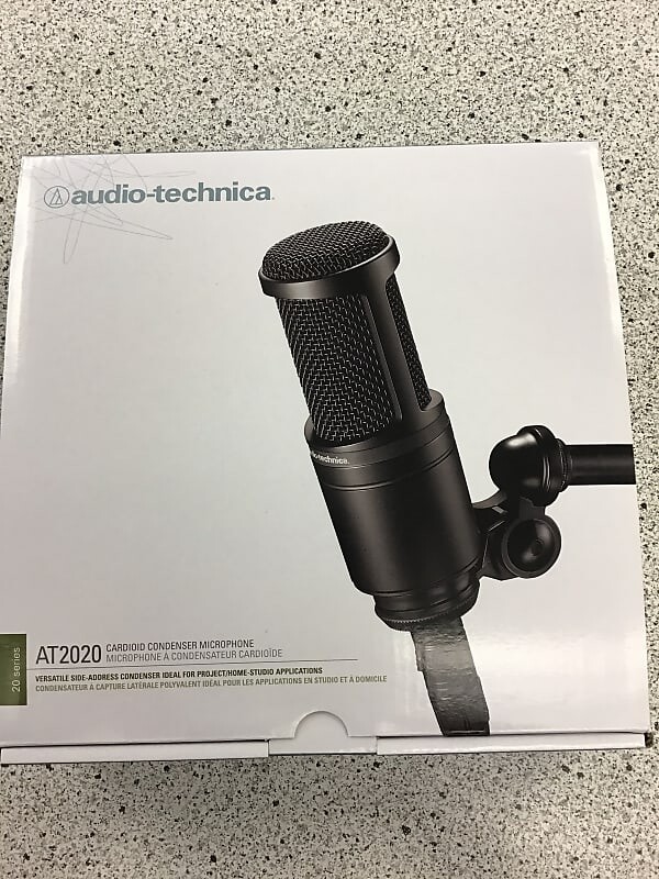 

Студийный микрофон Audio-Technica AT2020 Large Diaphragm Cardioid Condenser Microphone