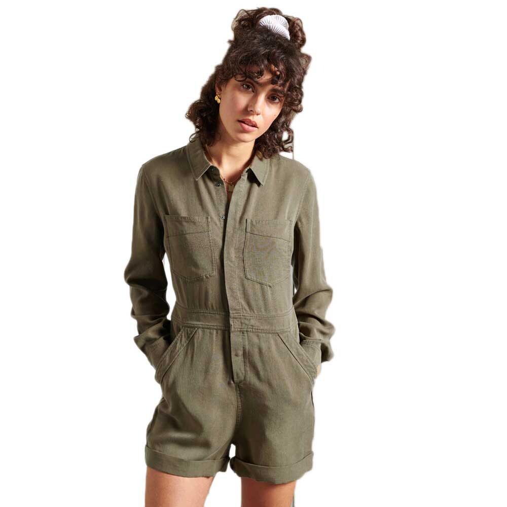 

Комбинезон Superdry Tencel, зеленый
