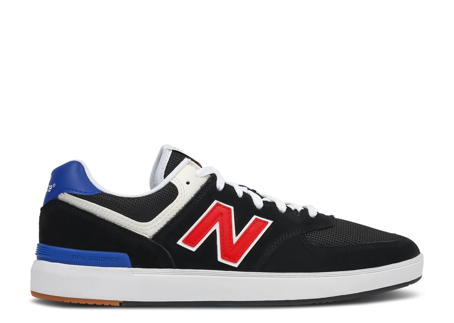 

Кроссовки New Balance 574 Court 'Black Red Blue', синий