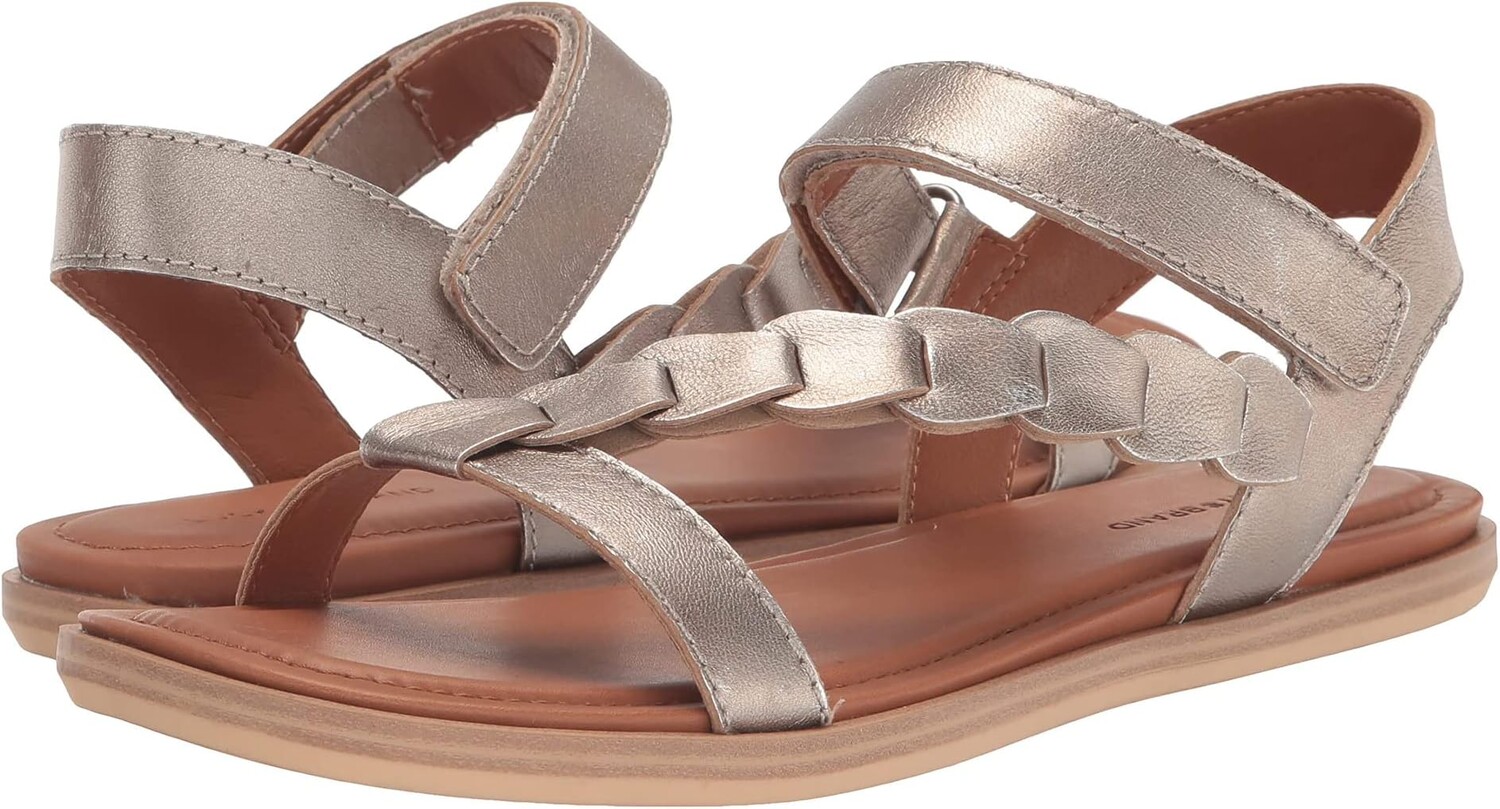 

Сандалии на плоской подошве Natany Lucky Brand, цвет Platinum