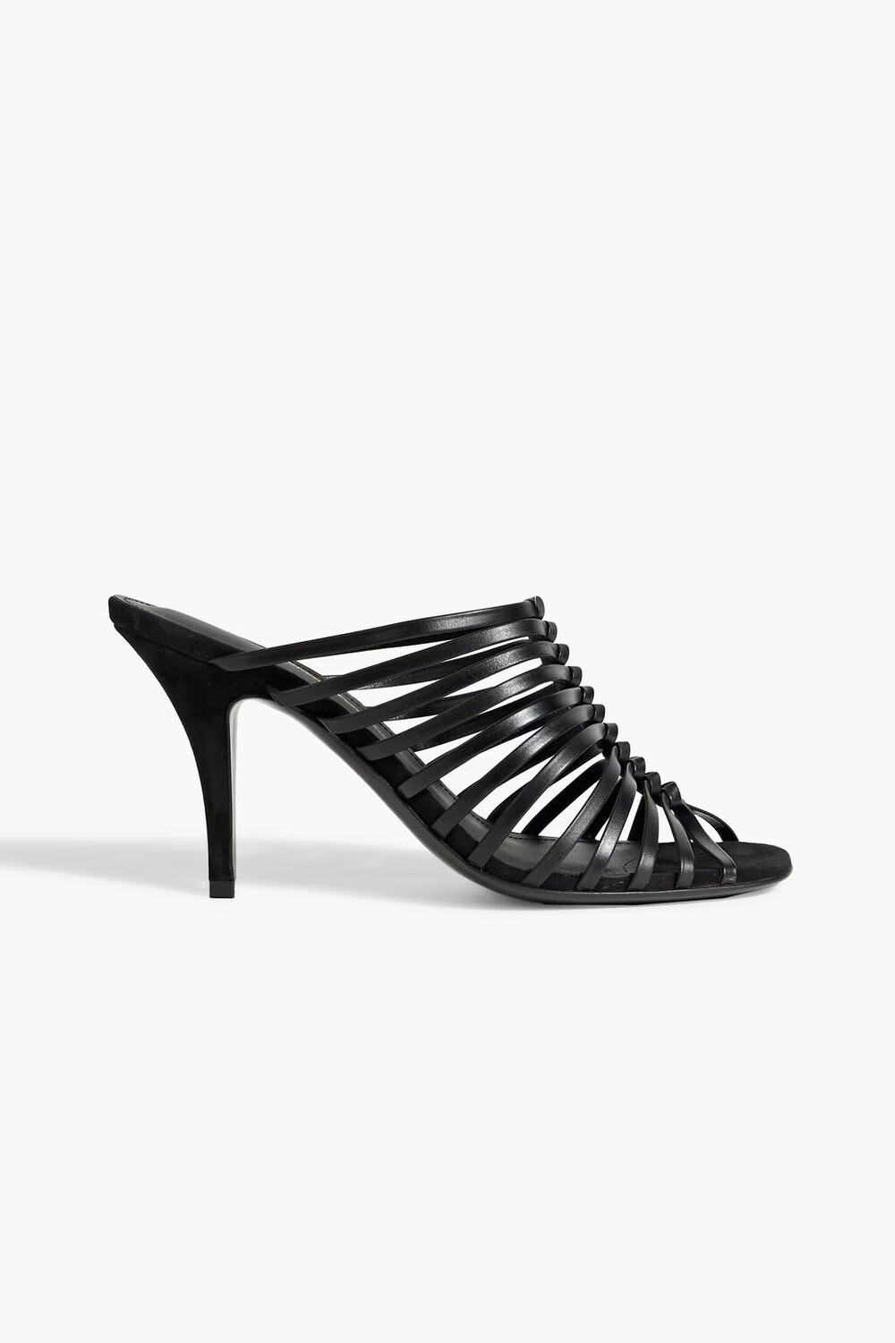 

Кожаные мюли Jessa с узлом Ferragamo, черный