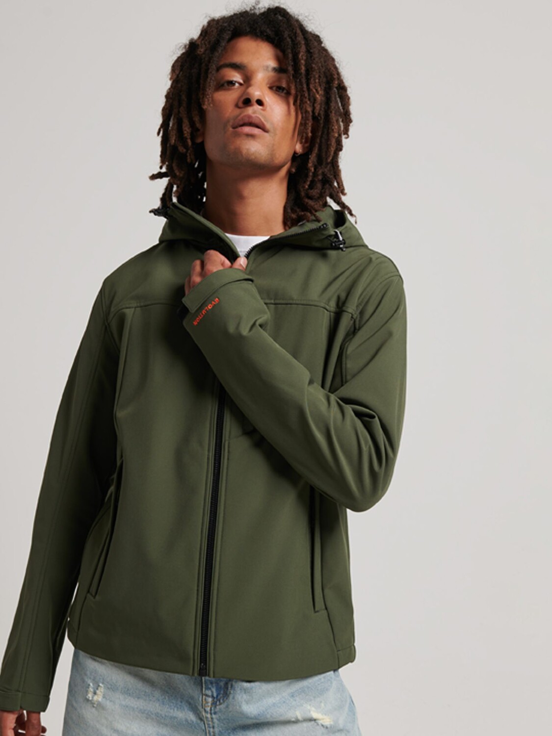 

Треккерская куртка Superdry CODE, цвет темный мох