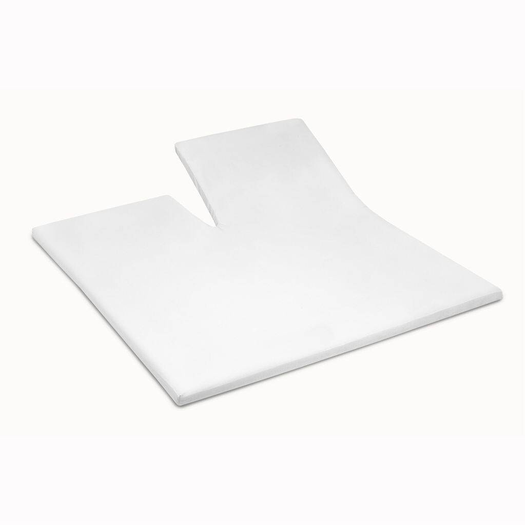 

Золушка - Простыня приталенная Topper Molton с разрезом (до 15 см) - 200x200/210 см - Белый Cinderella