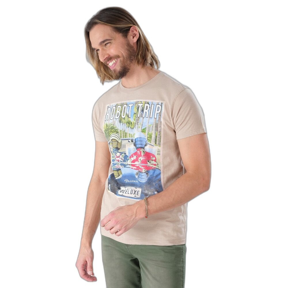 

Футболка Deeluxe Robotrip T-shirt, бежевый