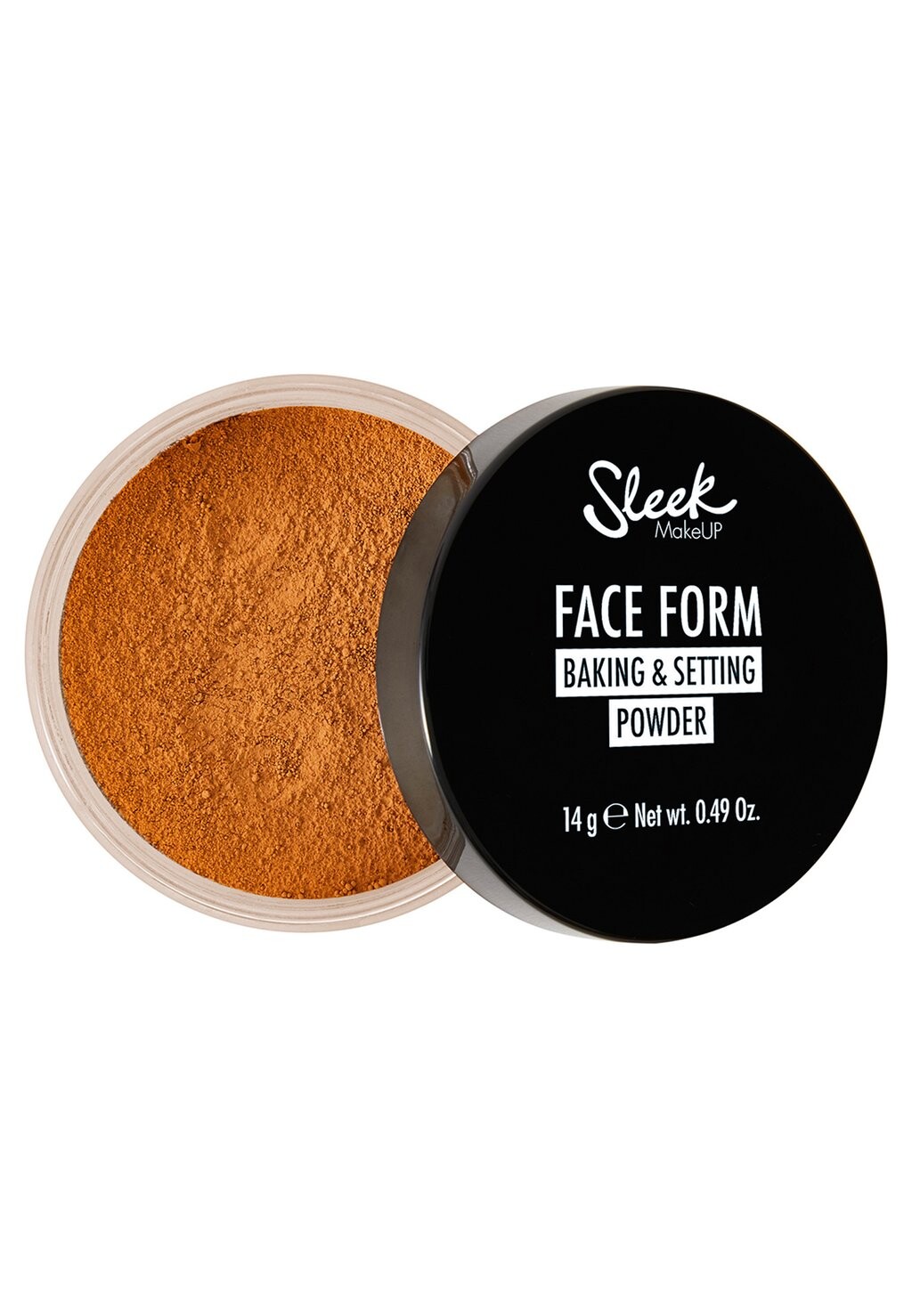 Фиксирующий спрей и фиксирующий порошок SL FACE FORM BAKING & SETTING POWDER Sleek, цвет medium