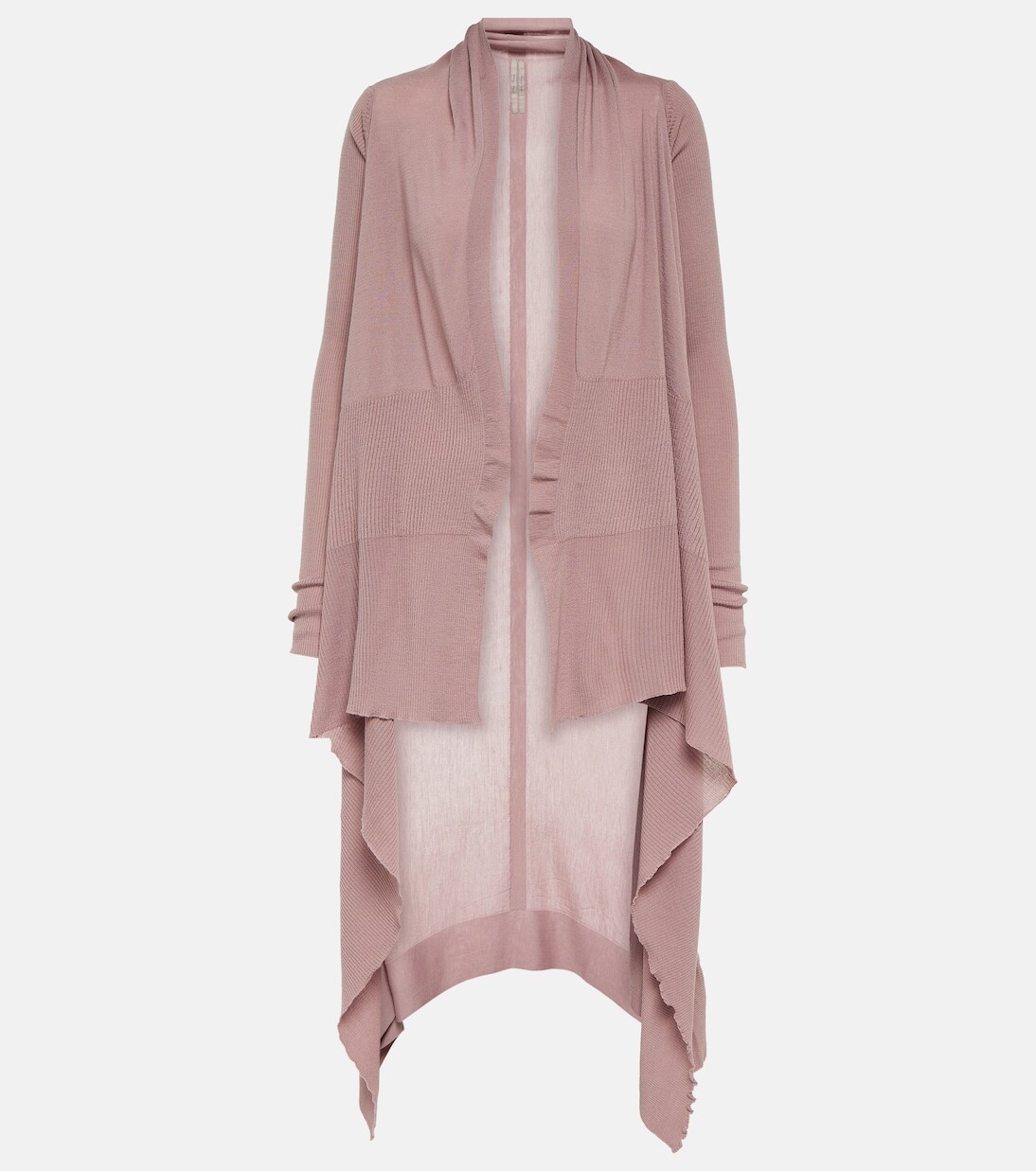 

Кардиган lido с запахом из натуральной шерсти Rick Owens, розовый
