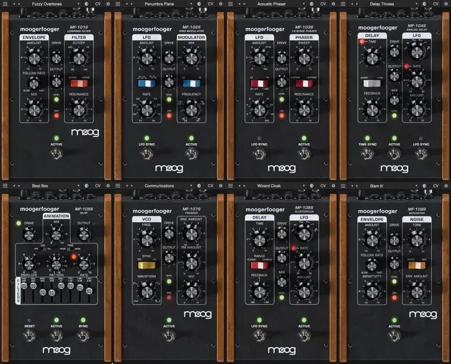 

Комплект плагинов Moog Moogerfooger Pick 4