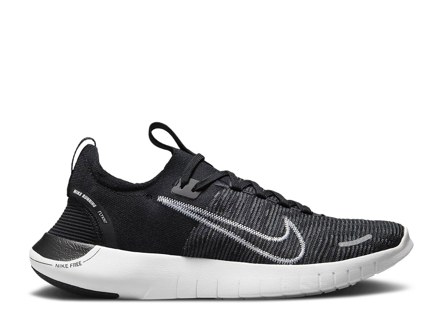 

Кроссовки Nike Free Rn Next Nature 'Black White', черный