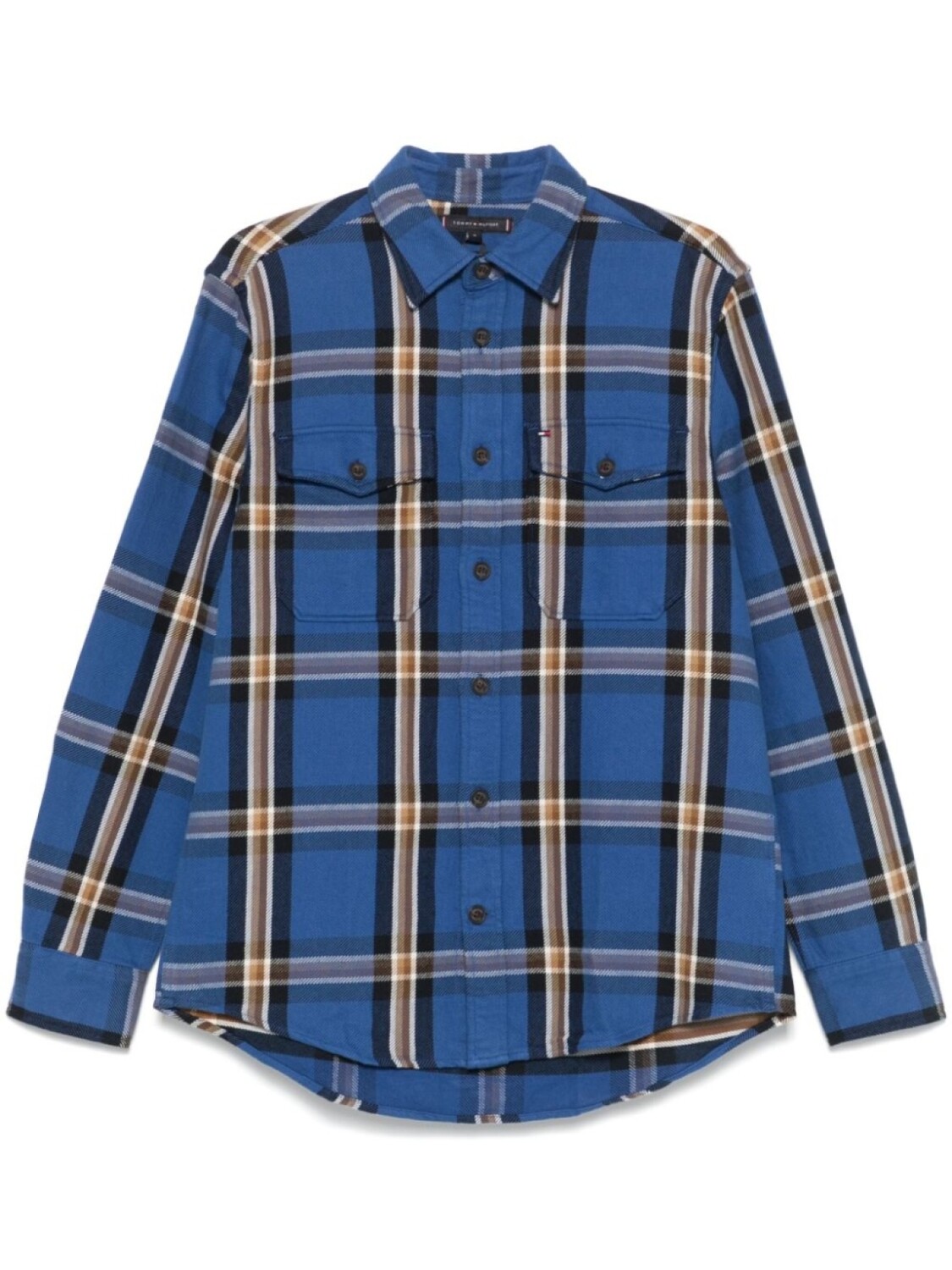 

Tommy Hilfiger рубашка в клетку, синий